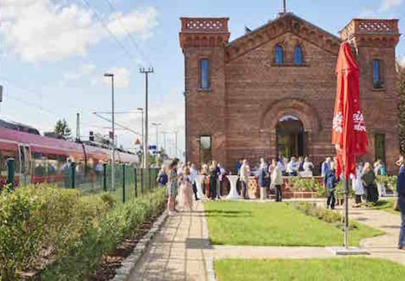 Sanierung denkmalgeschützter Kaiserbahnhof Halbe