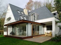 Glas-/Stahl-Anbau in Berlin-Wannsee